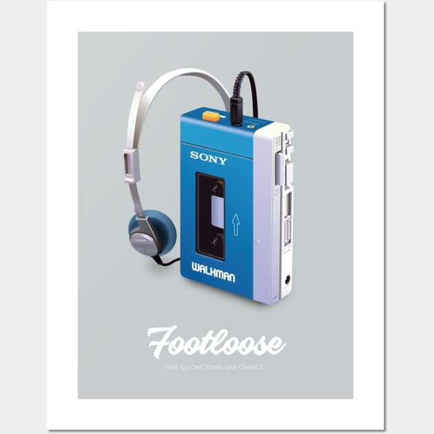 Footloose - Alternative Movie Poster Wall Art by MoviePosterBoy